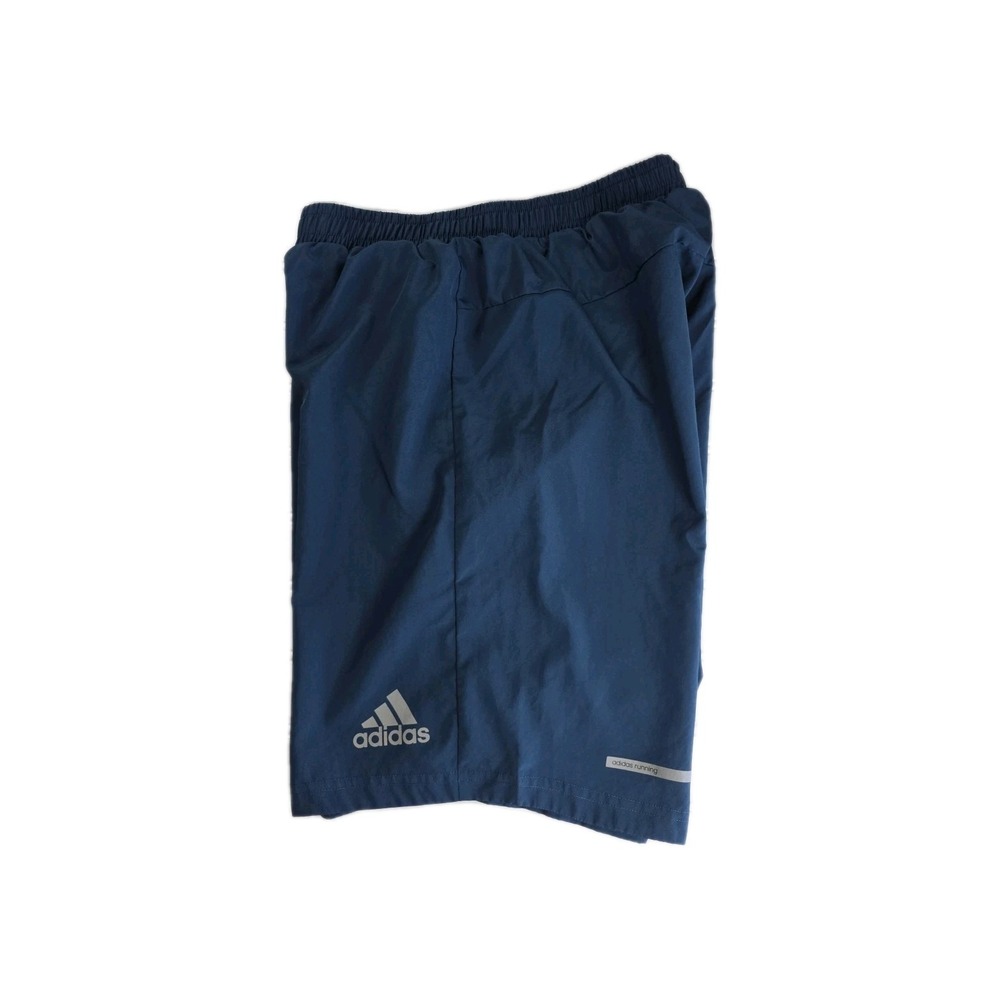 Adidas Shorts Mens Small Blue Running Athletic Gym Training LINING 9"INSEAM